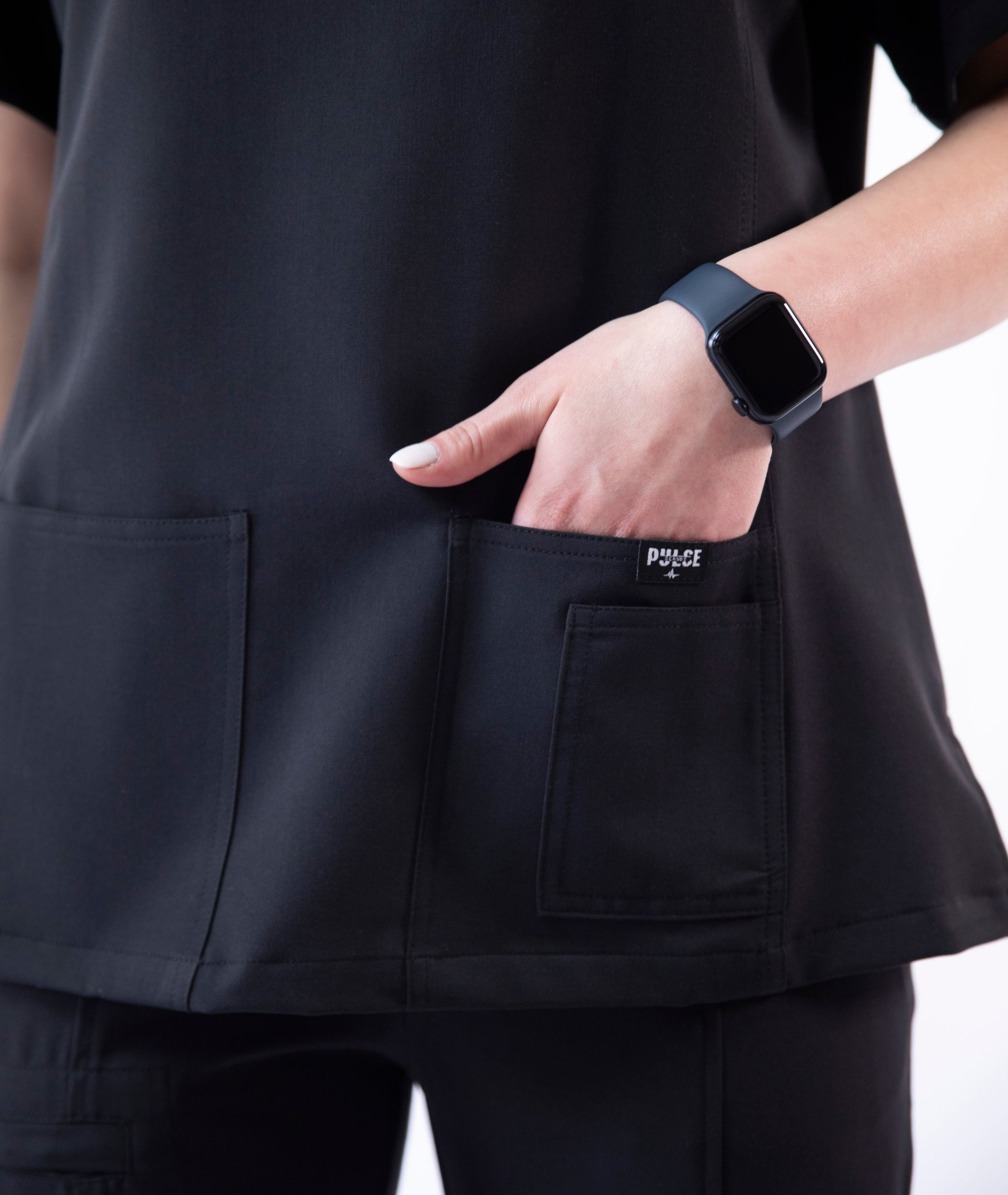 Primeline - Midnight Black Scrub