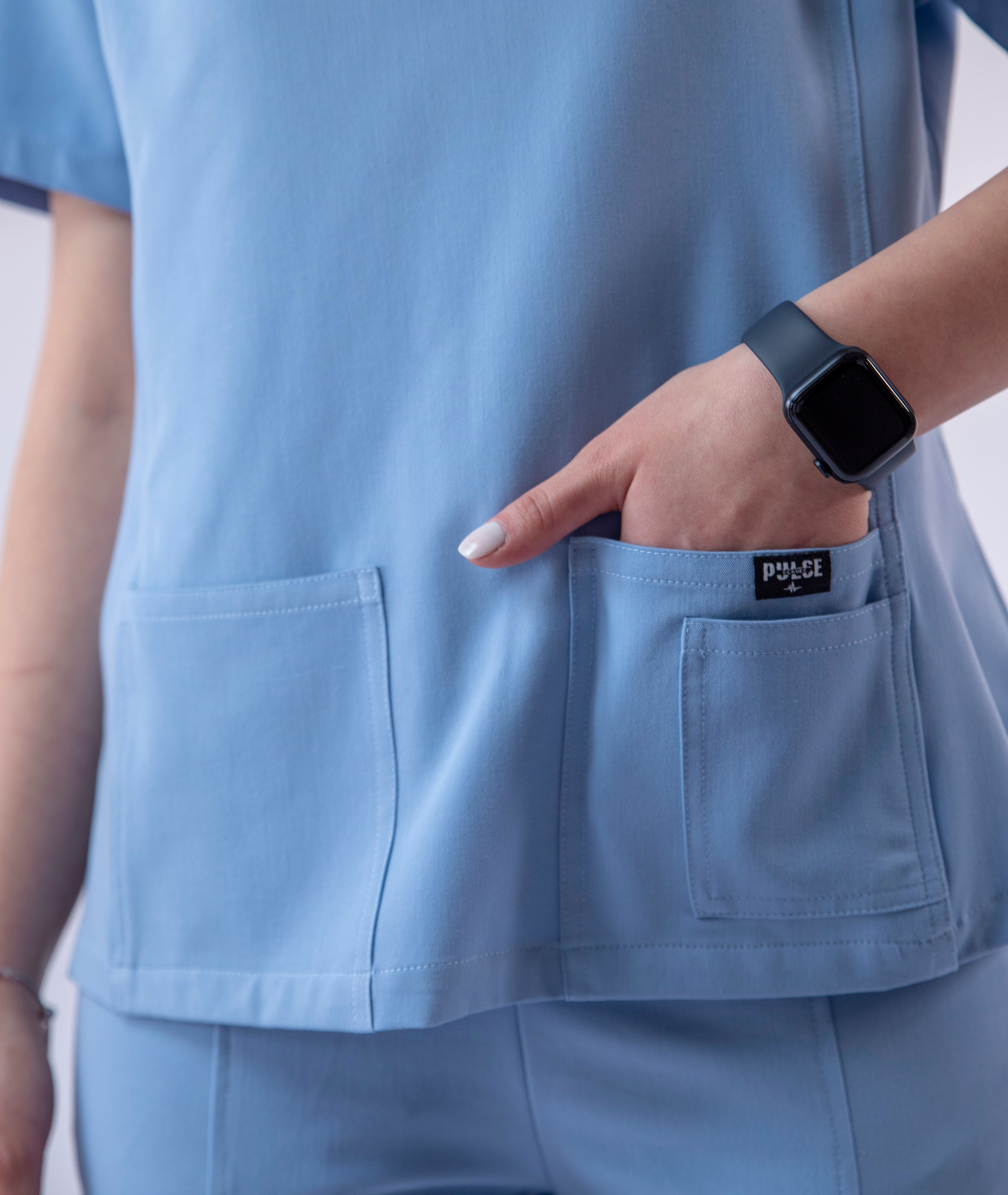 Primeline Petite – Vivid Sky Blue Scrub