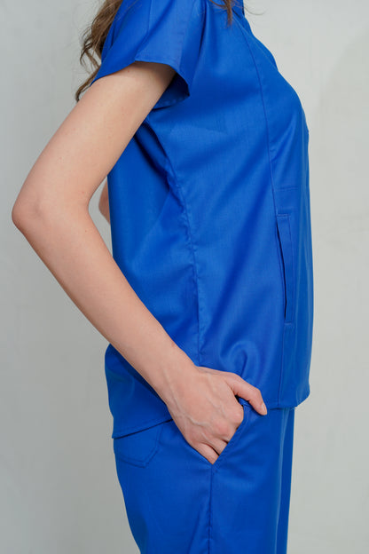 MARA — Azure Blue Scrub