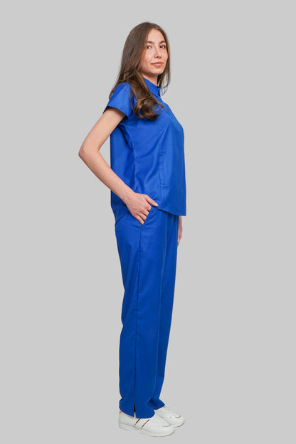 MARA — Azure Blue Scrub