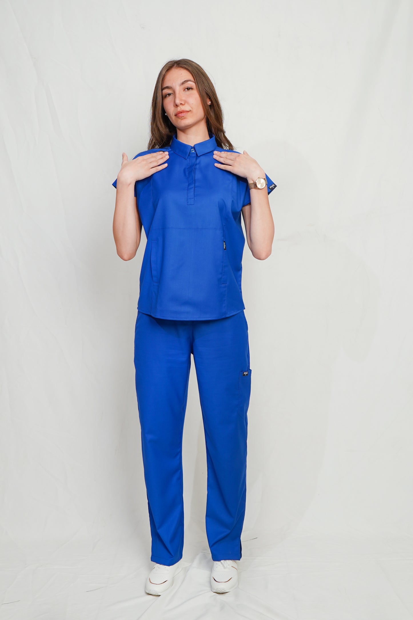 MARA — Azure Blue Scrub