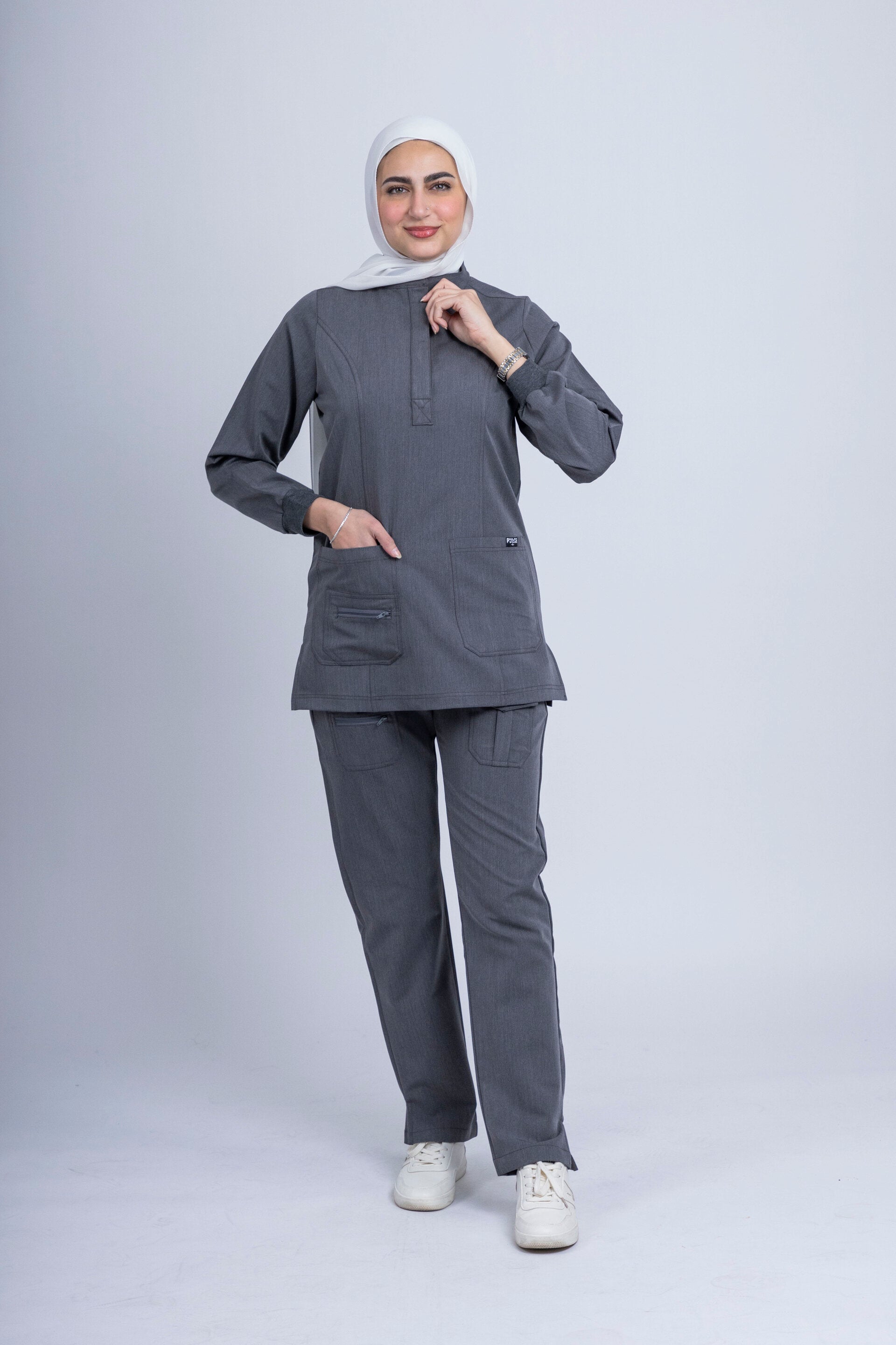 Rom - Steel Gray Scrub