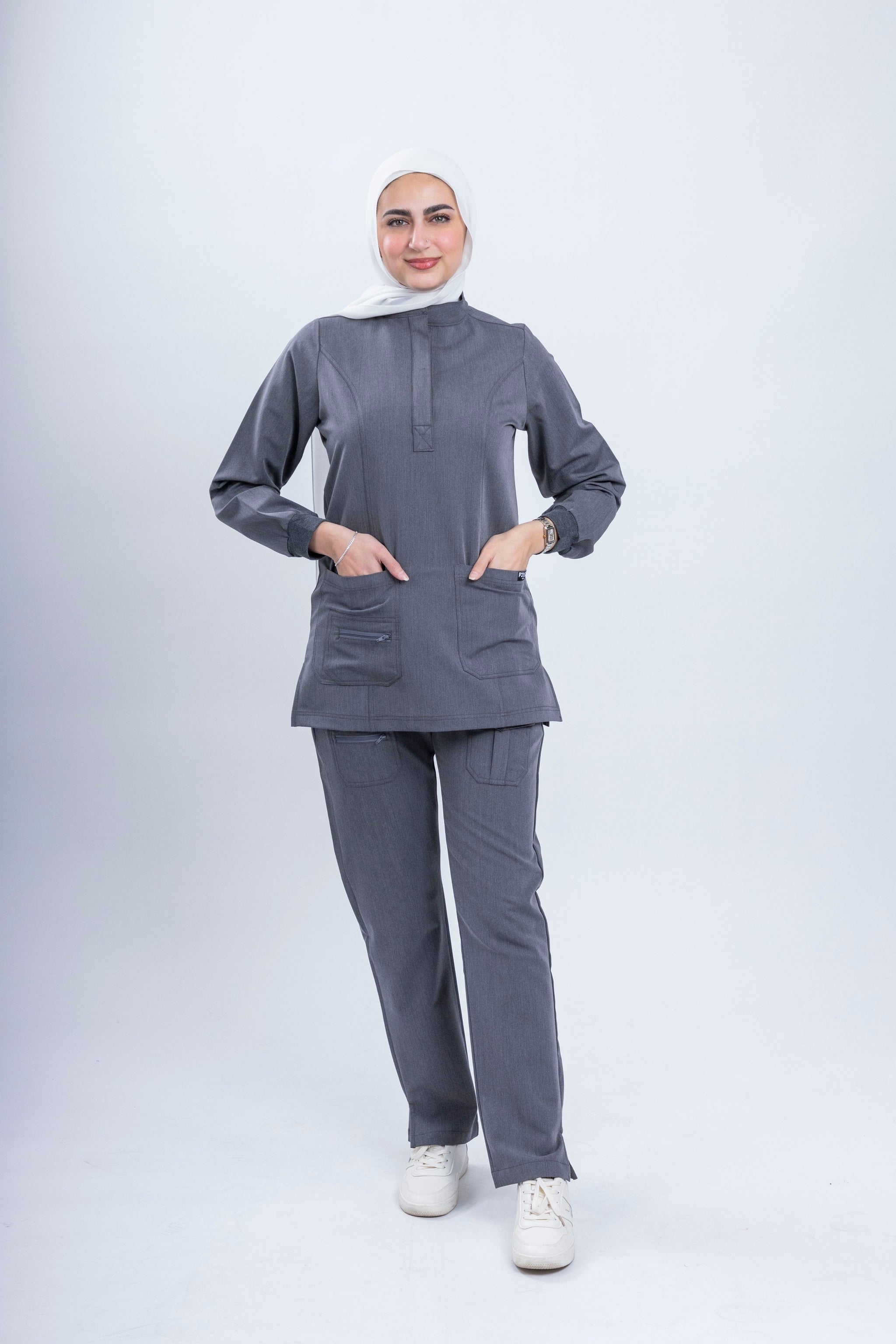 Rom - Steel Gray Scrub