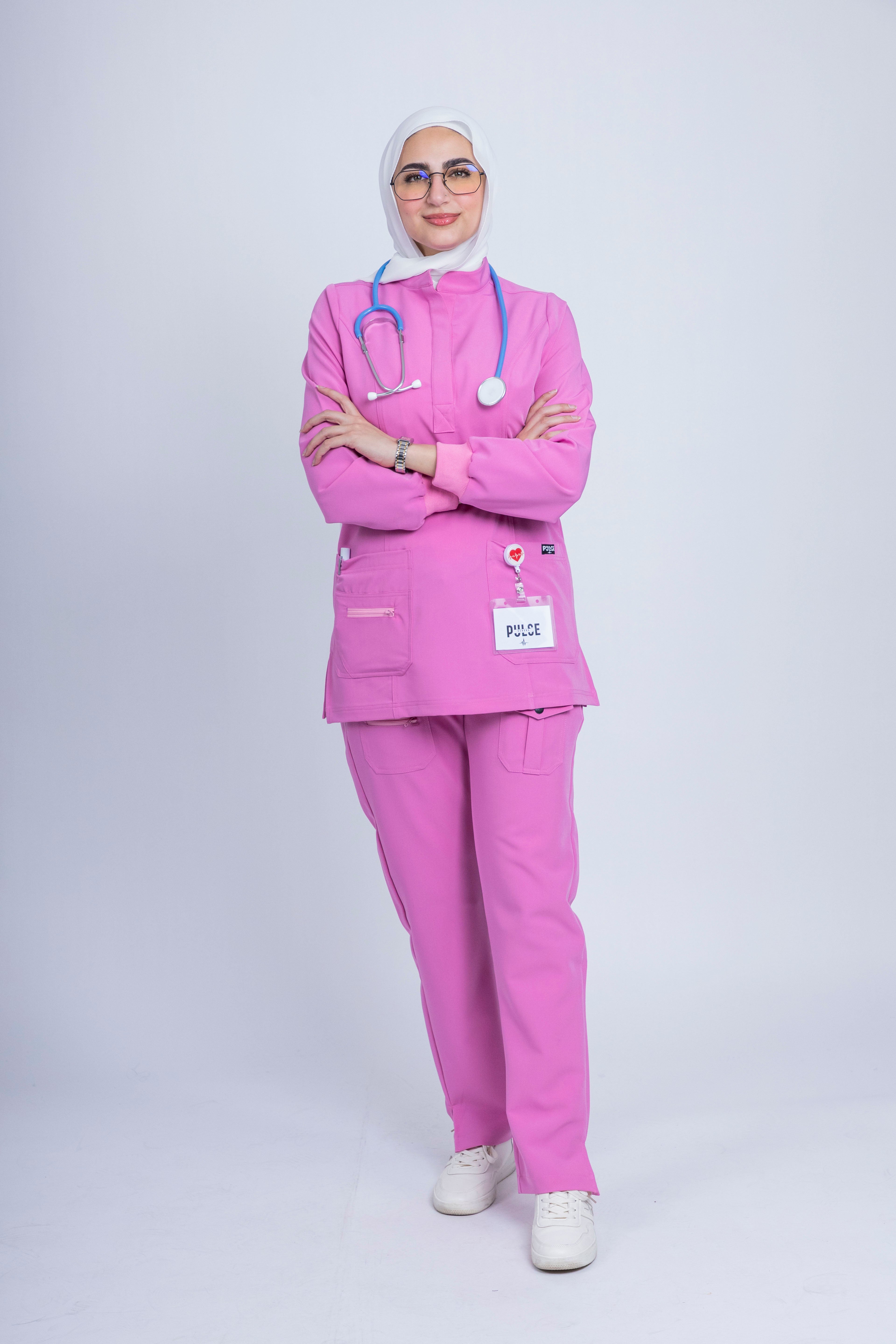 Rom - Flamingo Pink Scrub