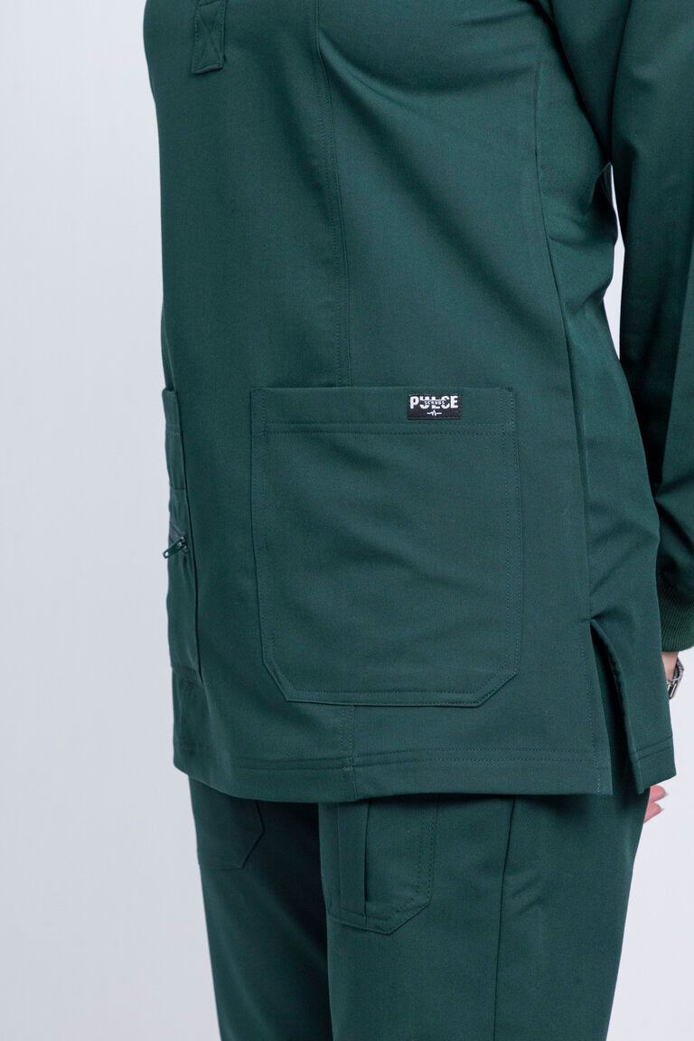 Rom - Forest Green Scrub