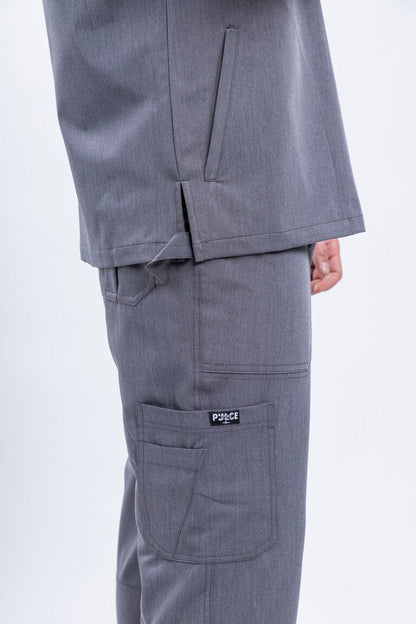 Zayn - Steel Grey Scrub