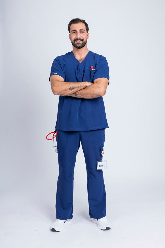 Zayn - Deep Sea Blue Scrub