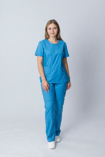 Sophia -  Crystal Blue Scrub