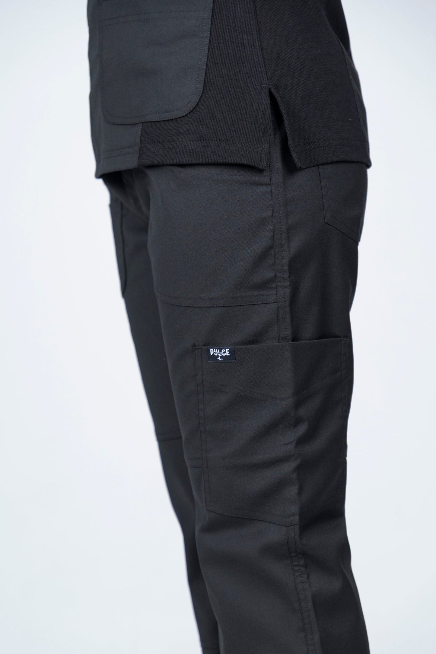 Sophia -  Midnight Black Scrub