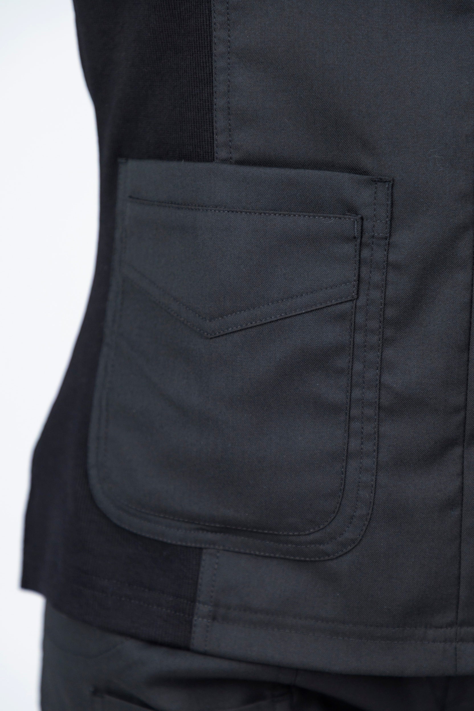 Sophia -  Midnight Black Scrub