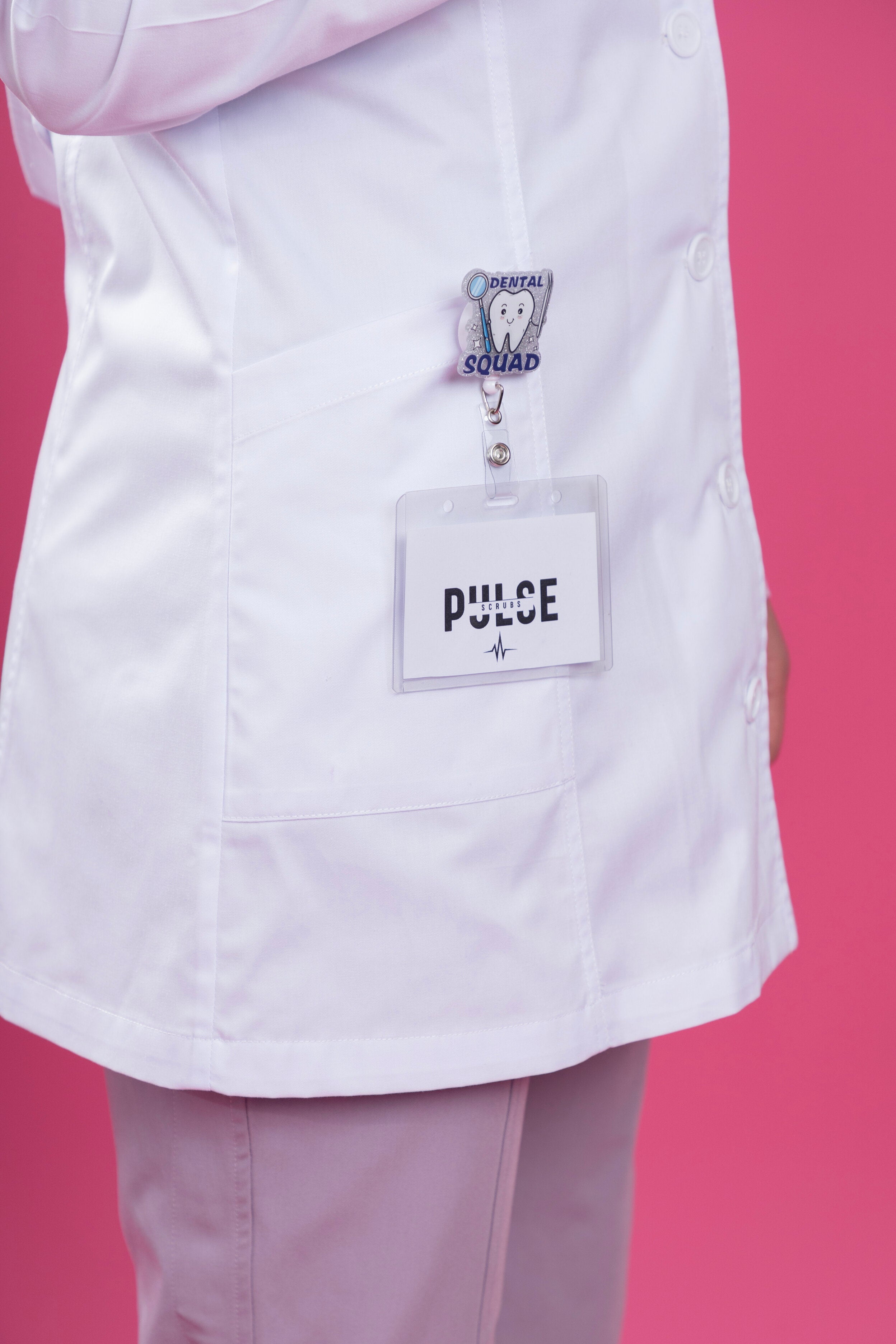 Model80 - White Lab Coat