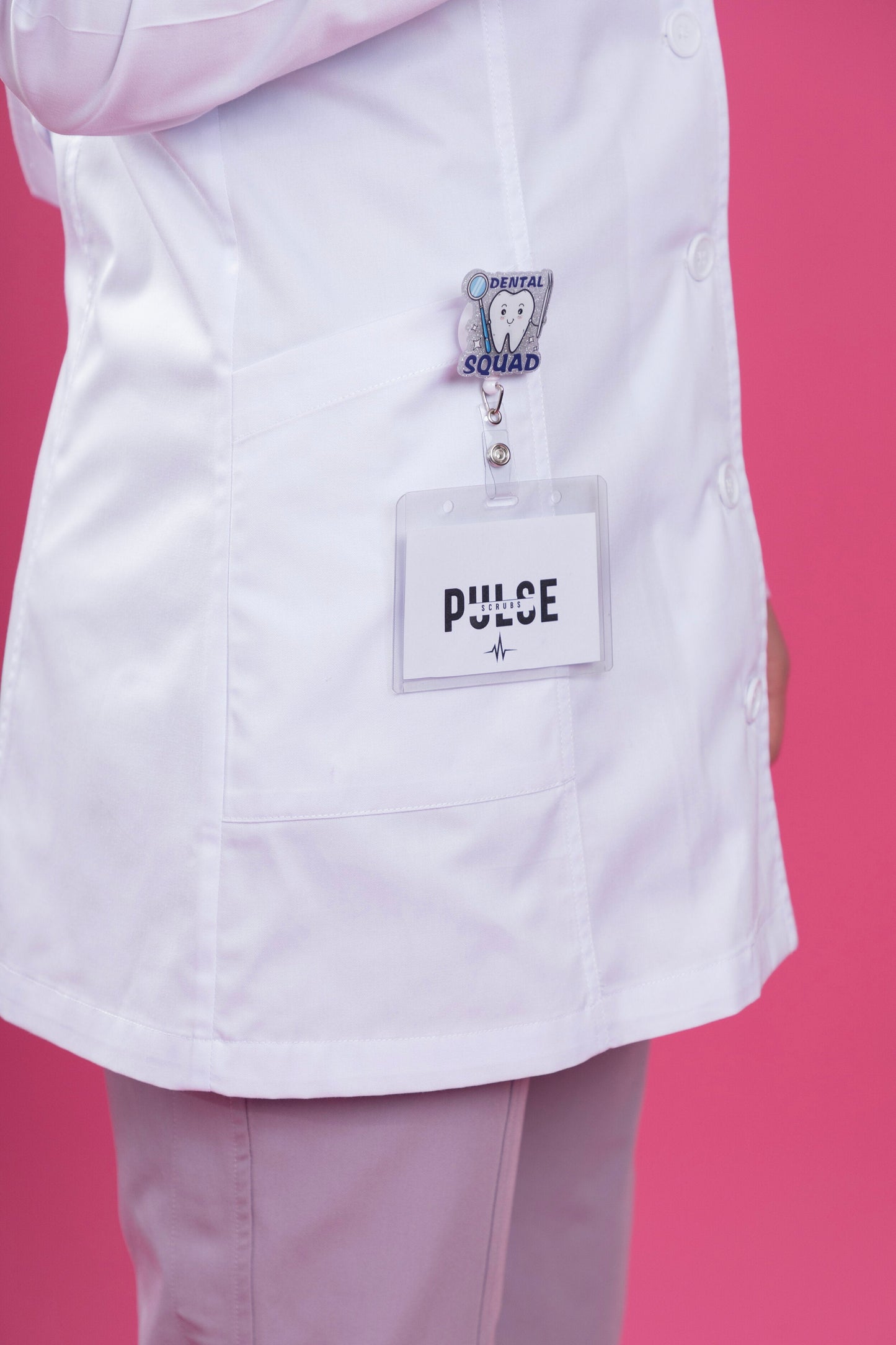 Model80 - White Lab Coat