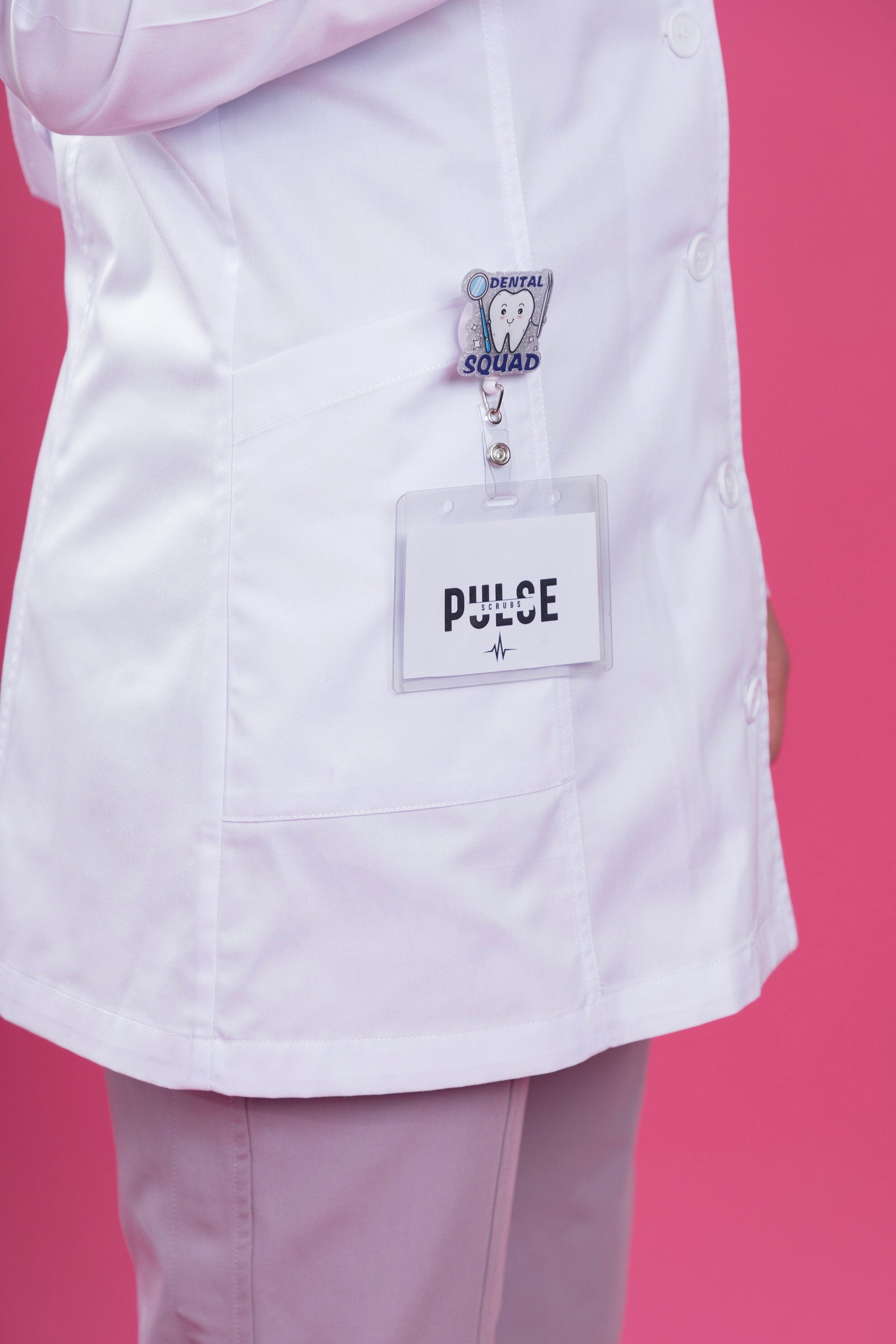 Model80 - White Lab Coat