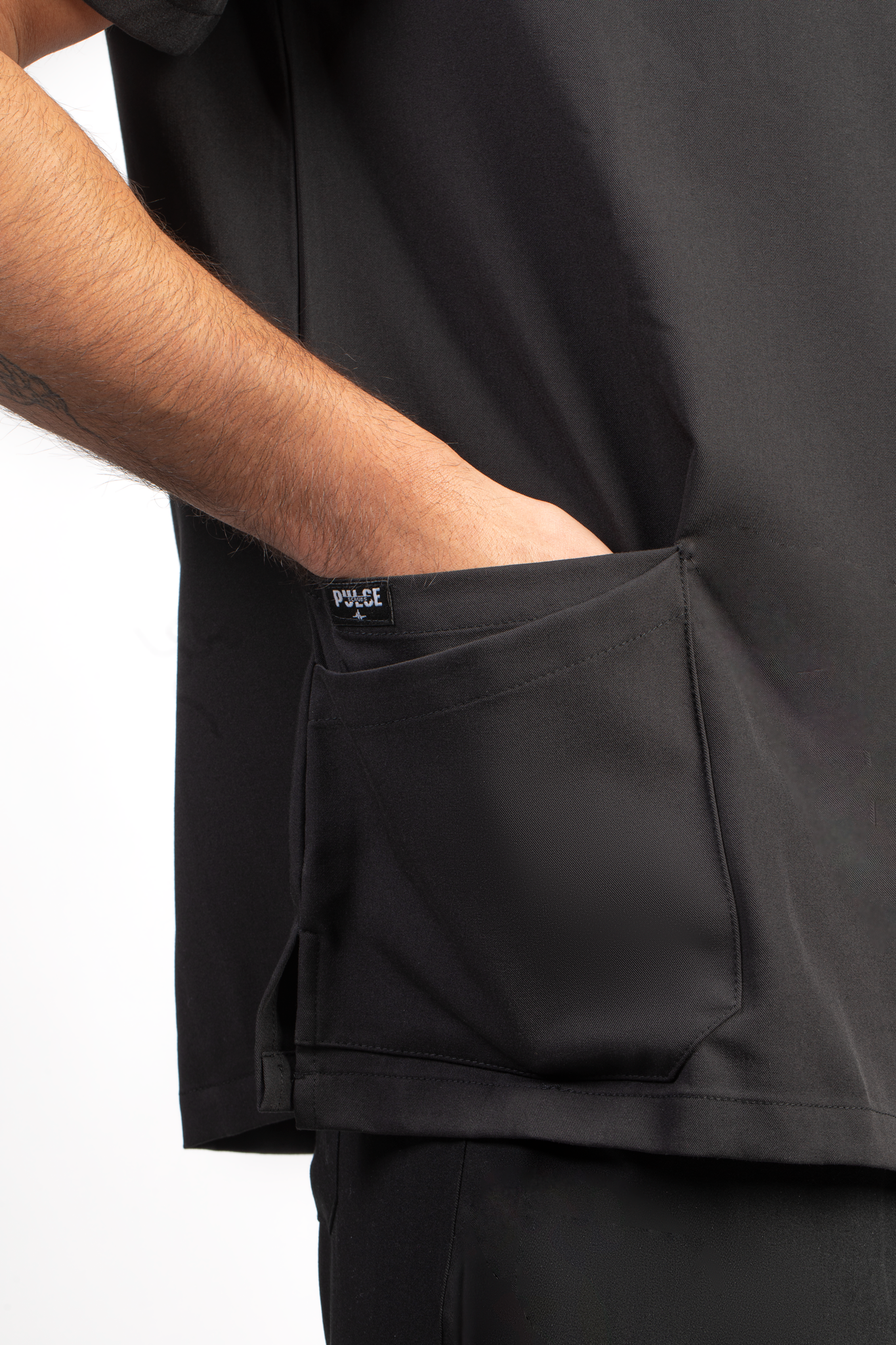 PrimeLine - Midnight Black Scrub(Men)